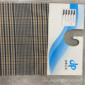 Tejido tejido teñido de hilado de venta superior T / R / SPANDEX